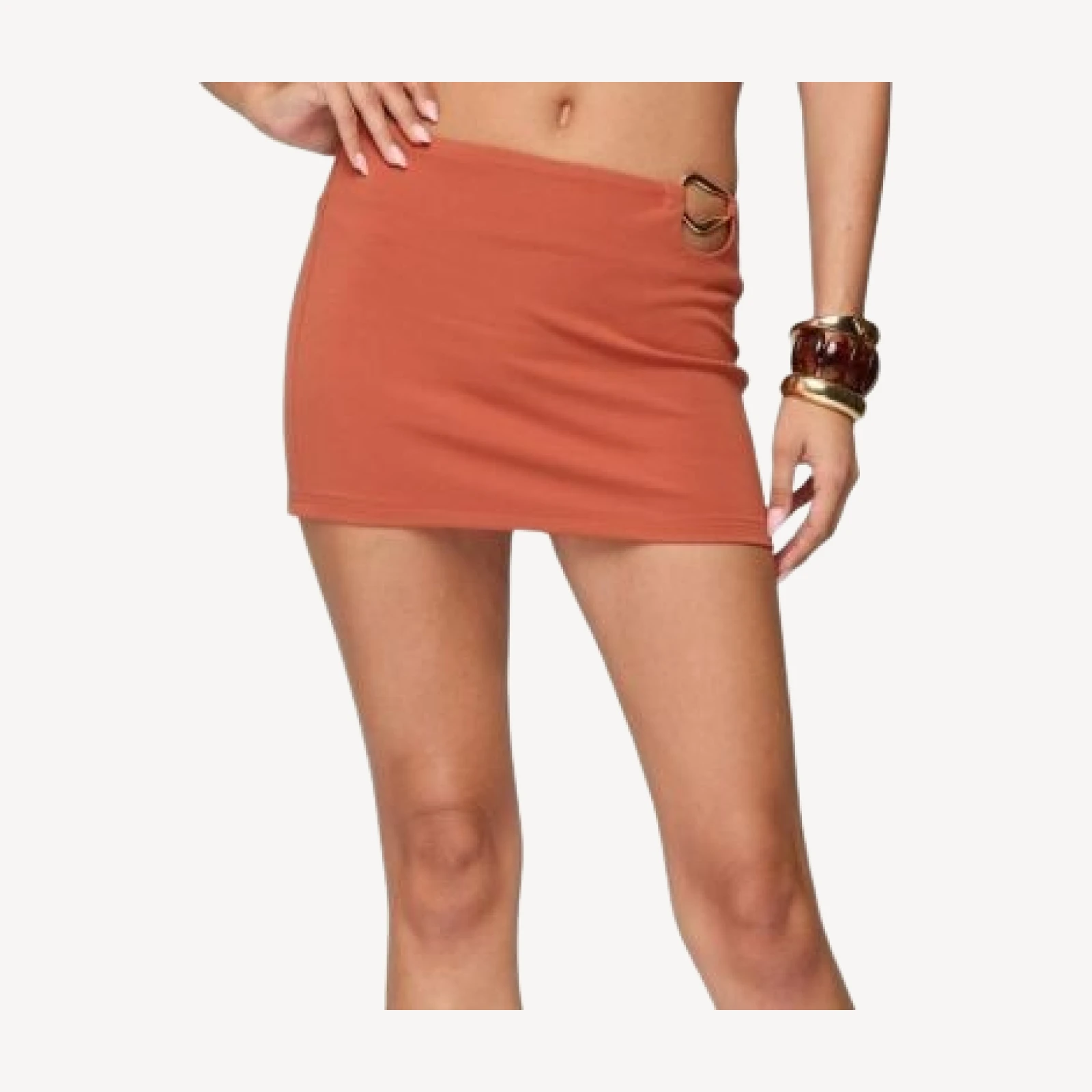 Edikted Elmer Abstract Ring Mini Skirt