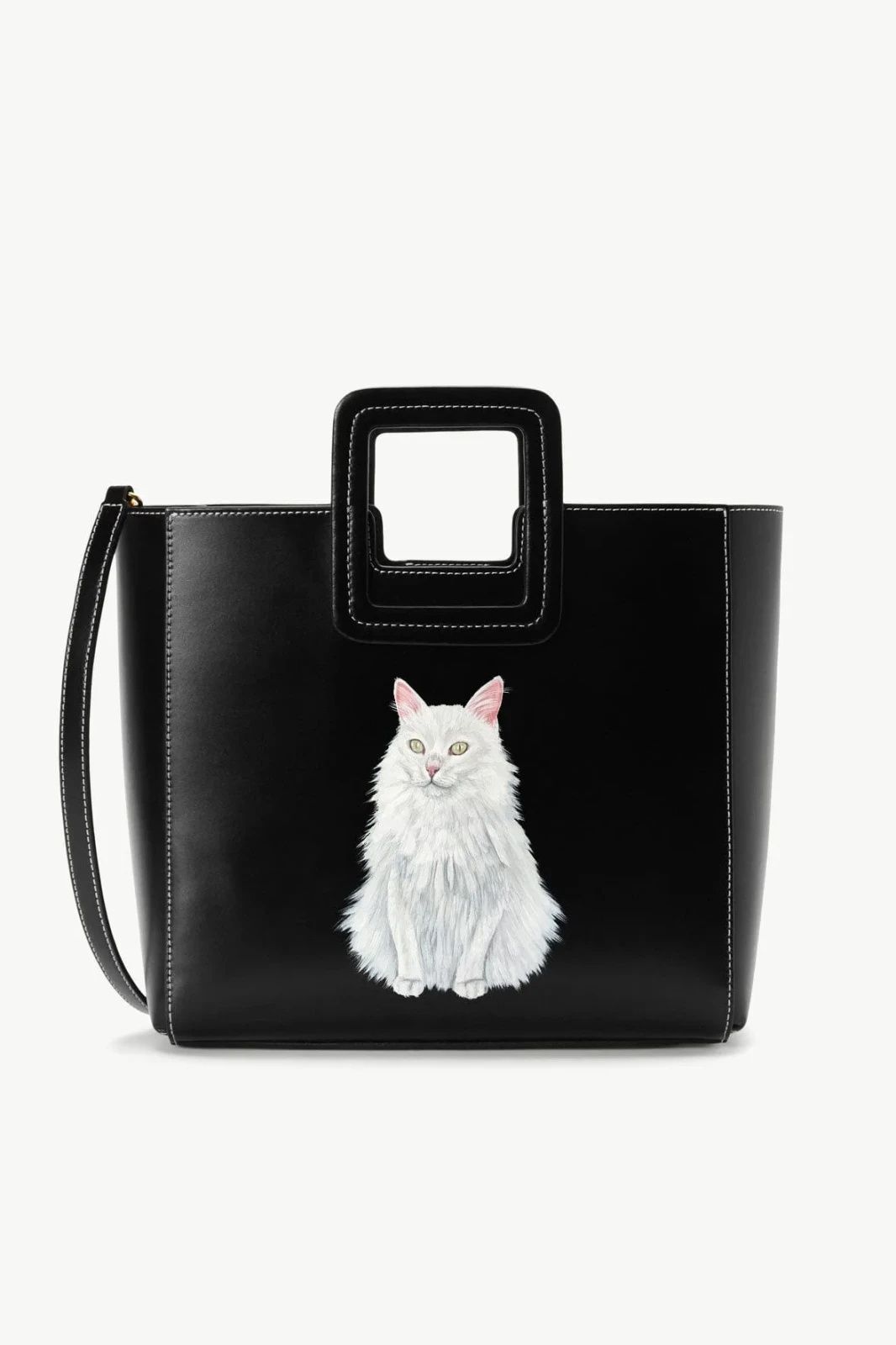 Custom Shirley Leather Bag | Black