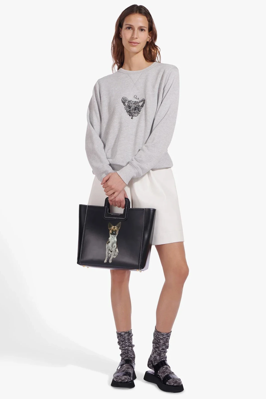 Custom Shirley Leather Bag | Black