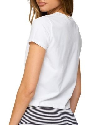 Edikted Ornella V Neck T Shirt