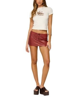 Edikted Western Graphic T Shirt