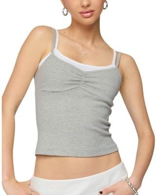 Edikted Lilian Layered Striped Tank Top