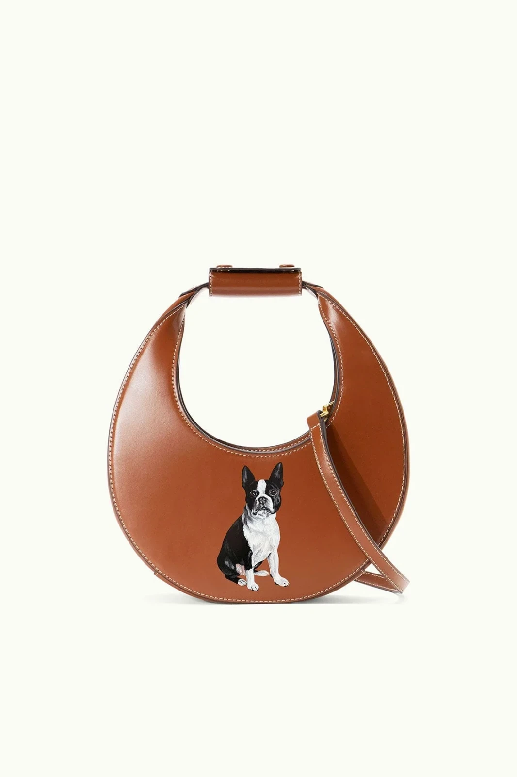 Custom Mini Moon Bag | Tan