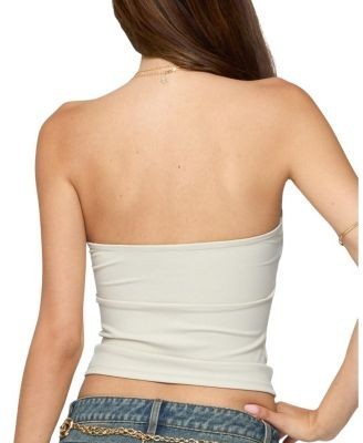 Edikted Lian Twist Front Tube Top