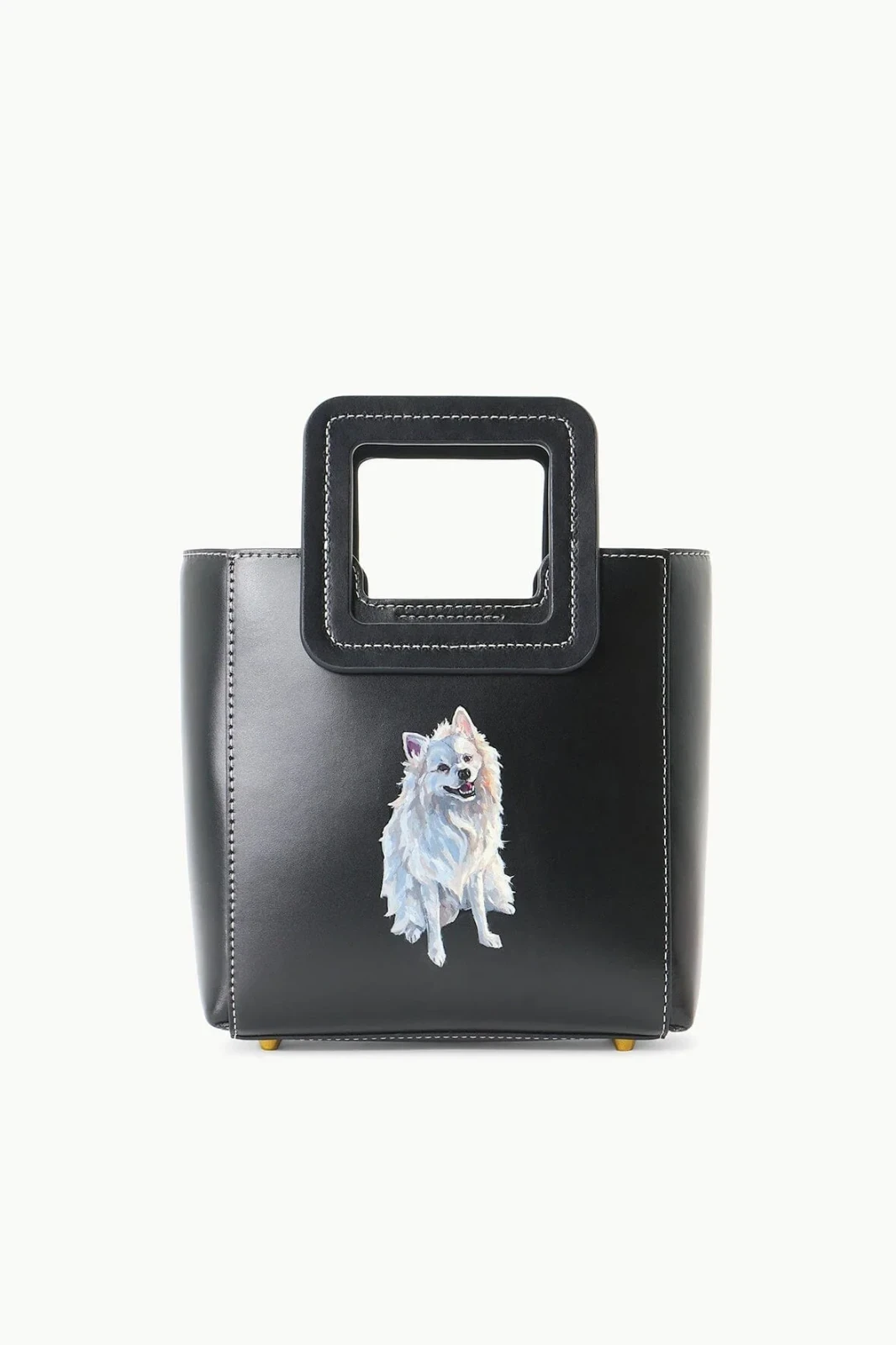 Custom Mini Shirley Leather Bag | Black