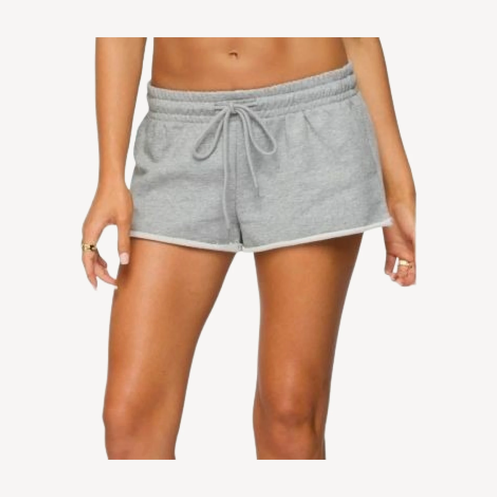 Edikted Pacific Coast French Terry Sweat Shorts