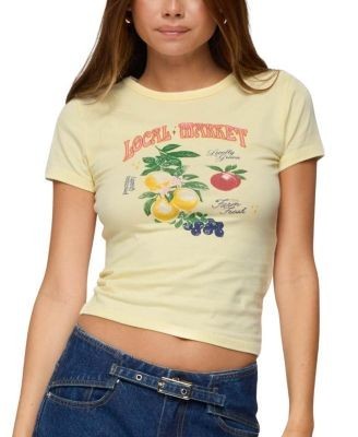 Edikted Local Market Graphic T Shirt