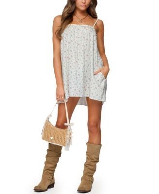 Edikted Patti Floral Mini Dress