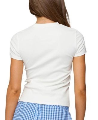 Edikted Marelle Flower Graphic T-Shirt