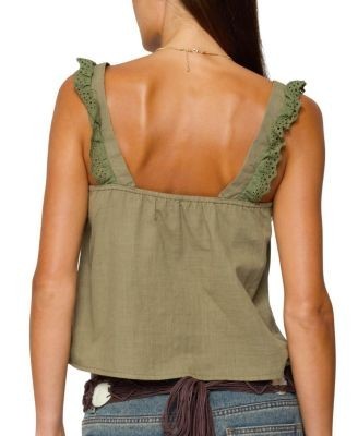 Edikted Viviana Linen Look Top