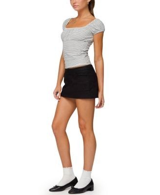 Edikted Oleana Gathered Bust Top