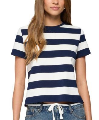 Edikted Valetta Oversized Striped T-Shirt