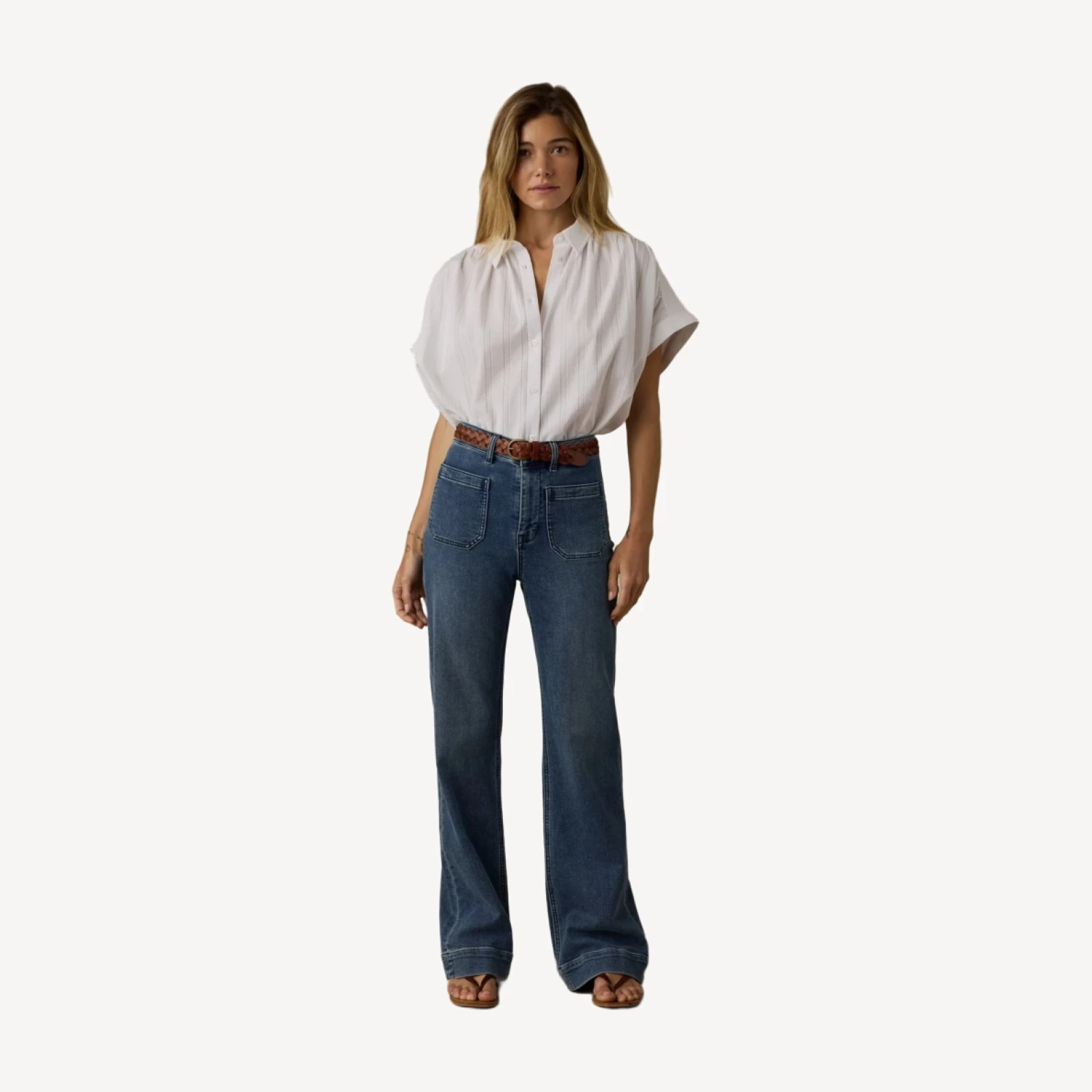 Stretch Terry Patch Pocket Pant - Riverton