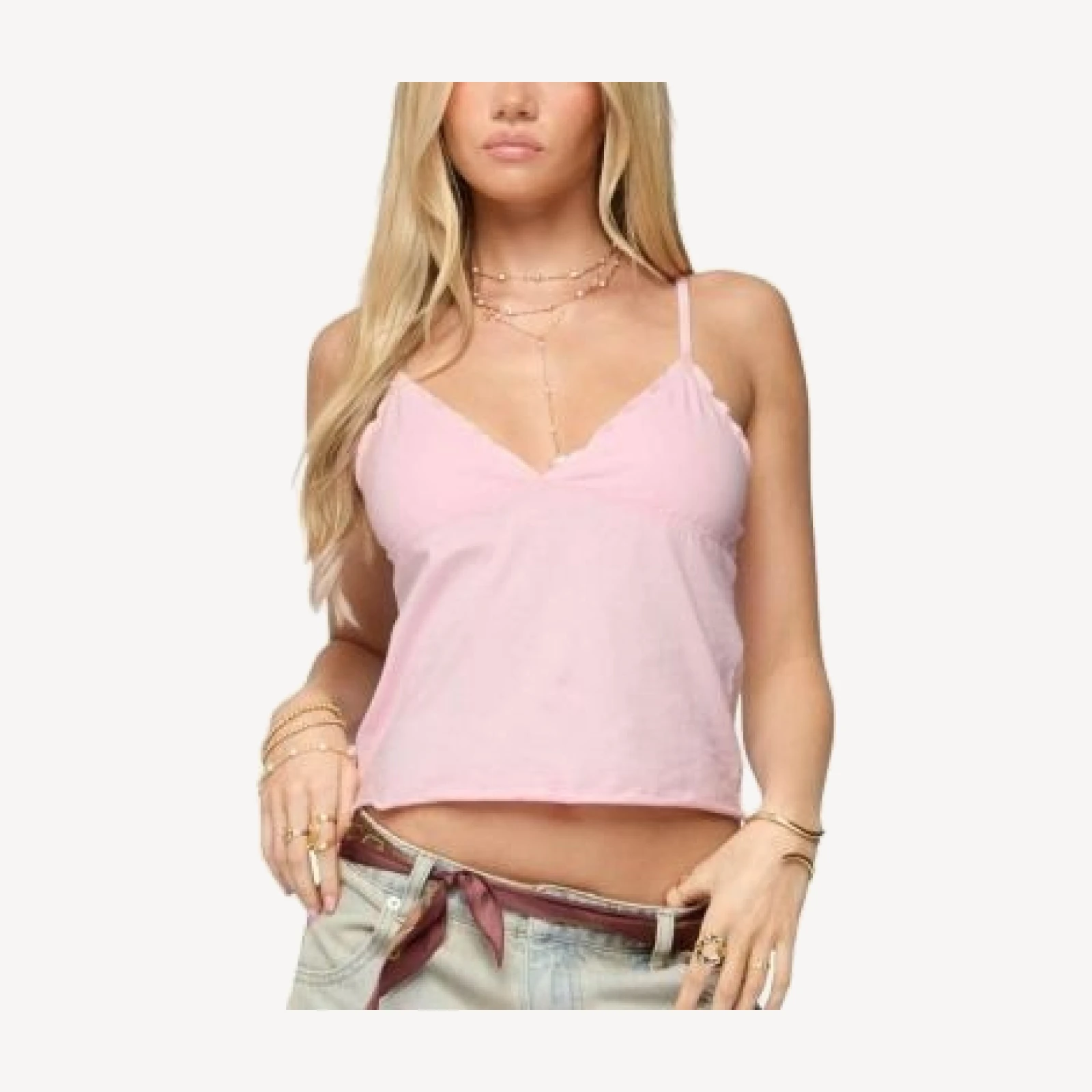Edikted Glendon Babydoll Top