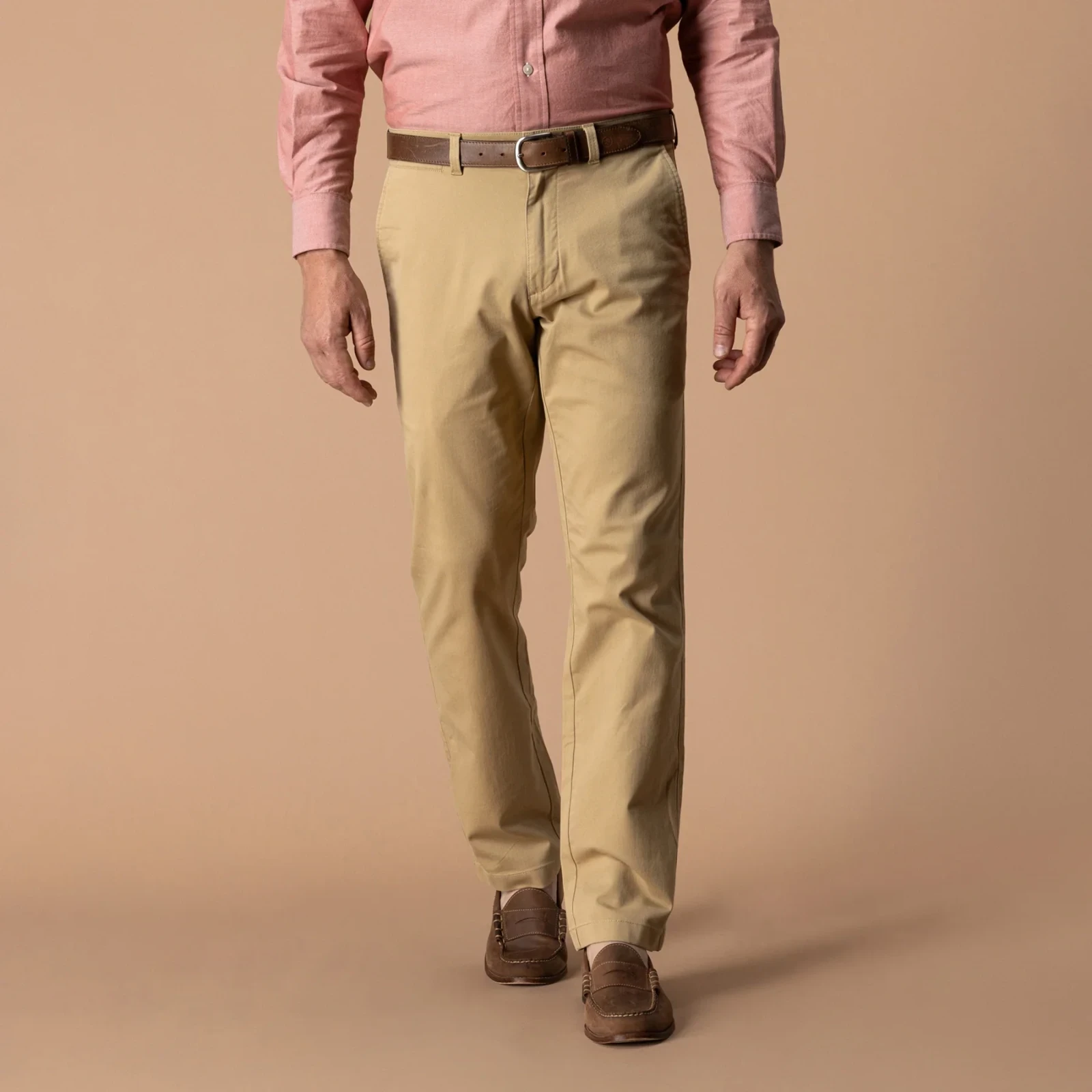 Classic Fit Gold School Chino - Original Khaki