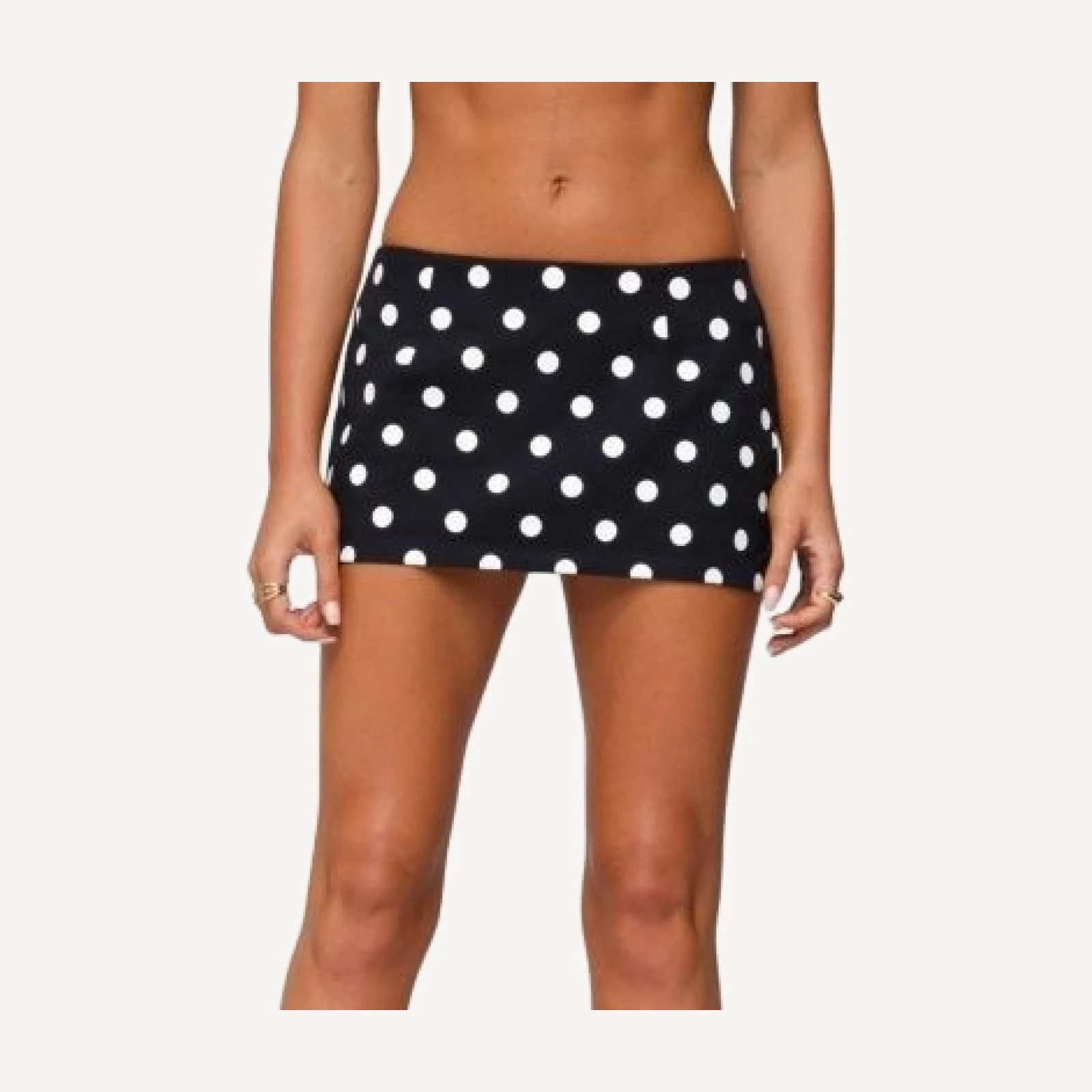 Edikted Noreen Polka Dot Mini Skort