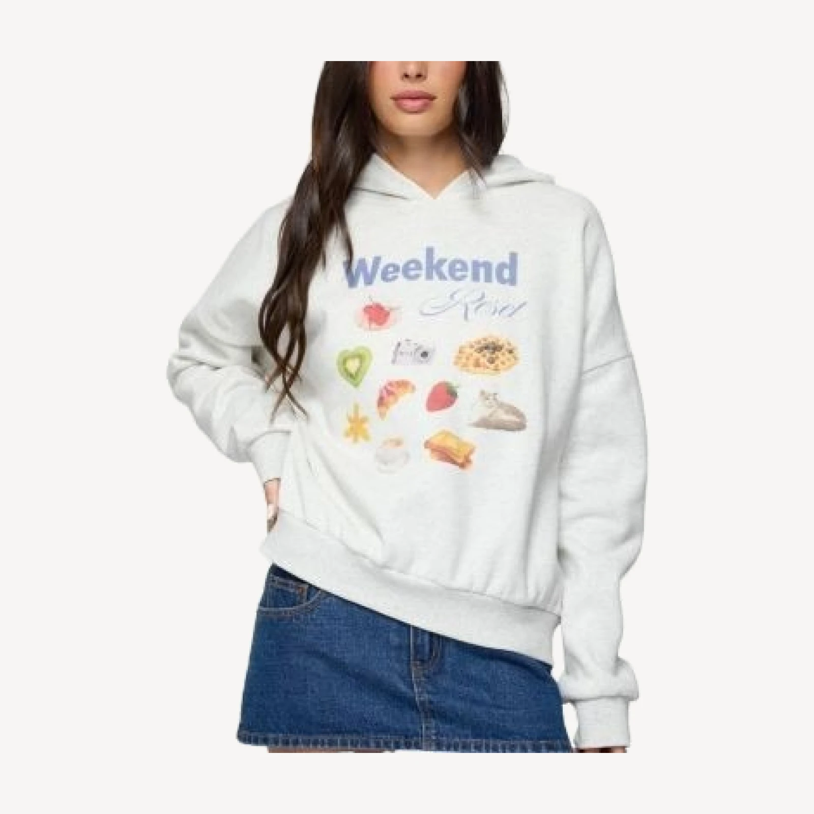 Edikted Weekend Reset Hoodie