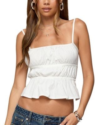 Edikted Adler Tiered Backless Top