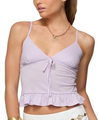 Edikted Martie Peplum Tank Top