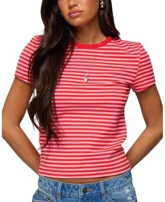 Edikted Nessie Striped T Shirt