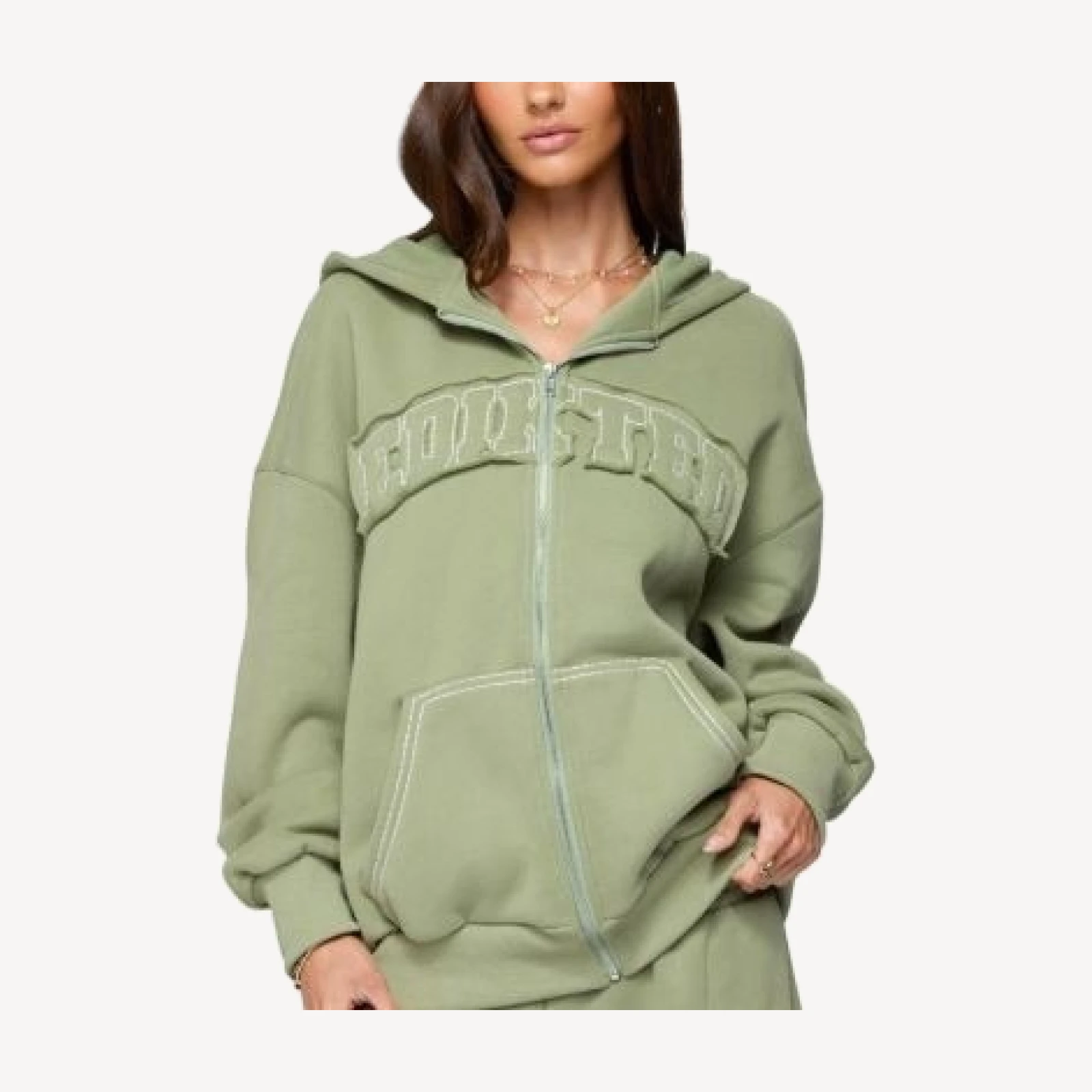 Edikted Forever Oversized Hoodie