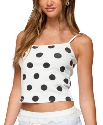 Edikted Lynne Polka Dot Tank Top