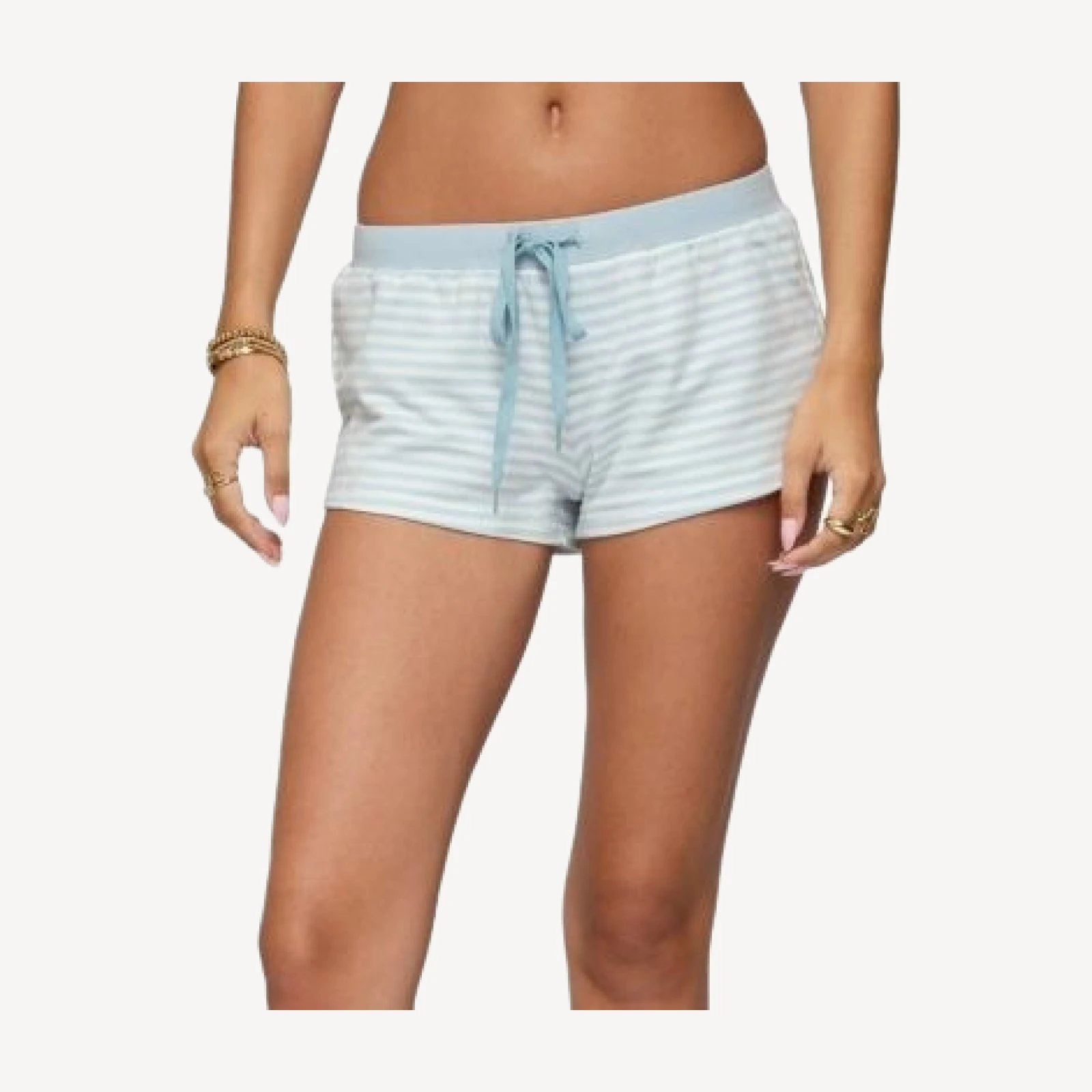 Edikted Margret Striped Shorts