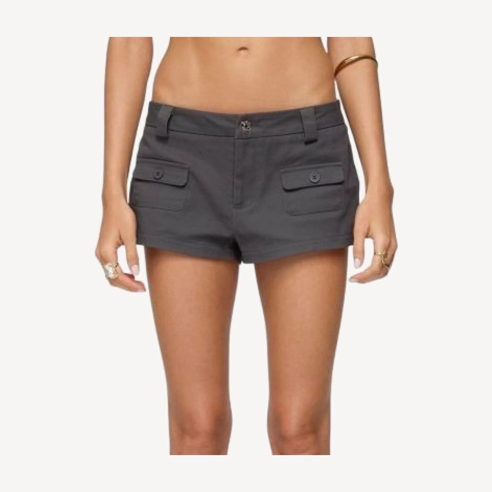Edikted Terra Cargo Micro Shorts