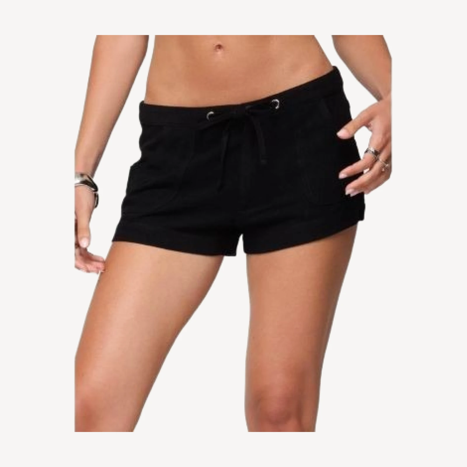 Edikted Hollis Linen Look Shorts