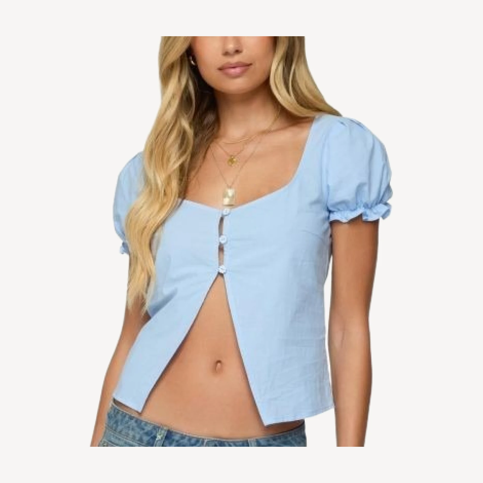 Edikted Dorothea Split Front Top