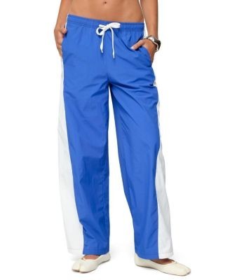 Edikted Jaye Contrast Panel Track Pants