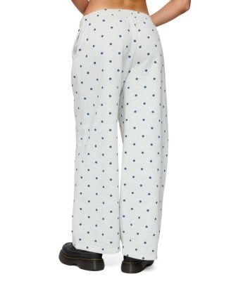 Edikted Ny Babe Polka Dot Sweatpants