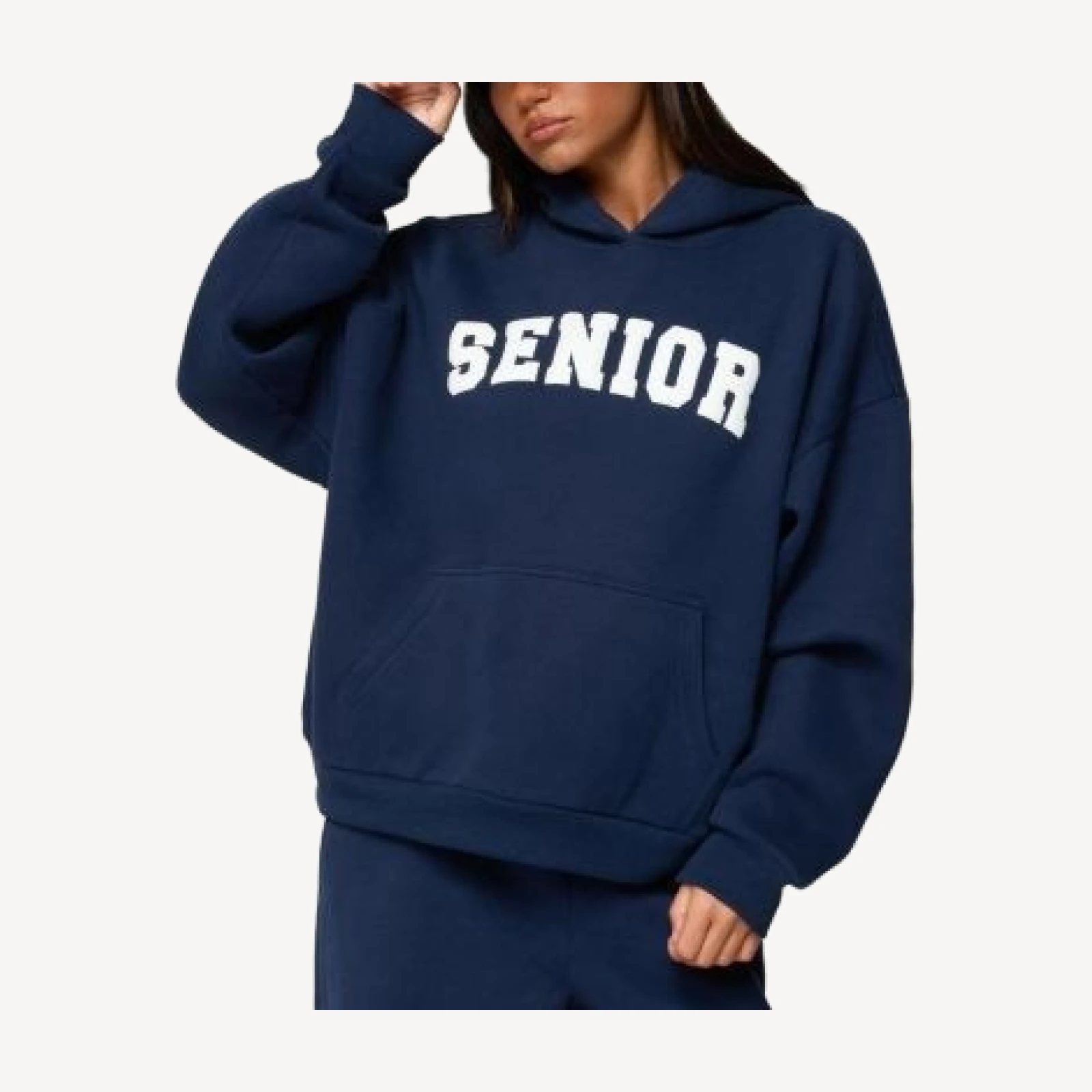 Edikted Senior Girl Oversized Hoodie