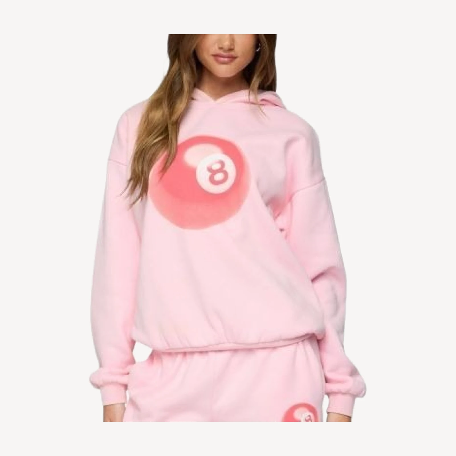 Edikted Lucky 8 Oversized Hoodie