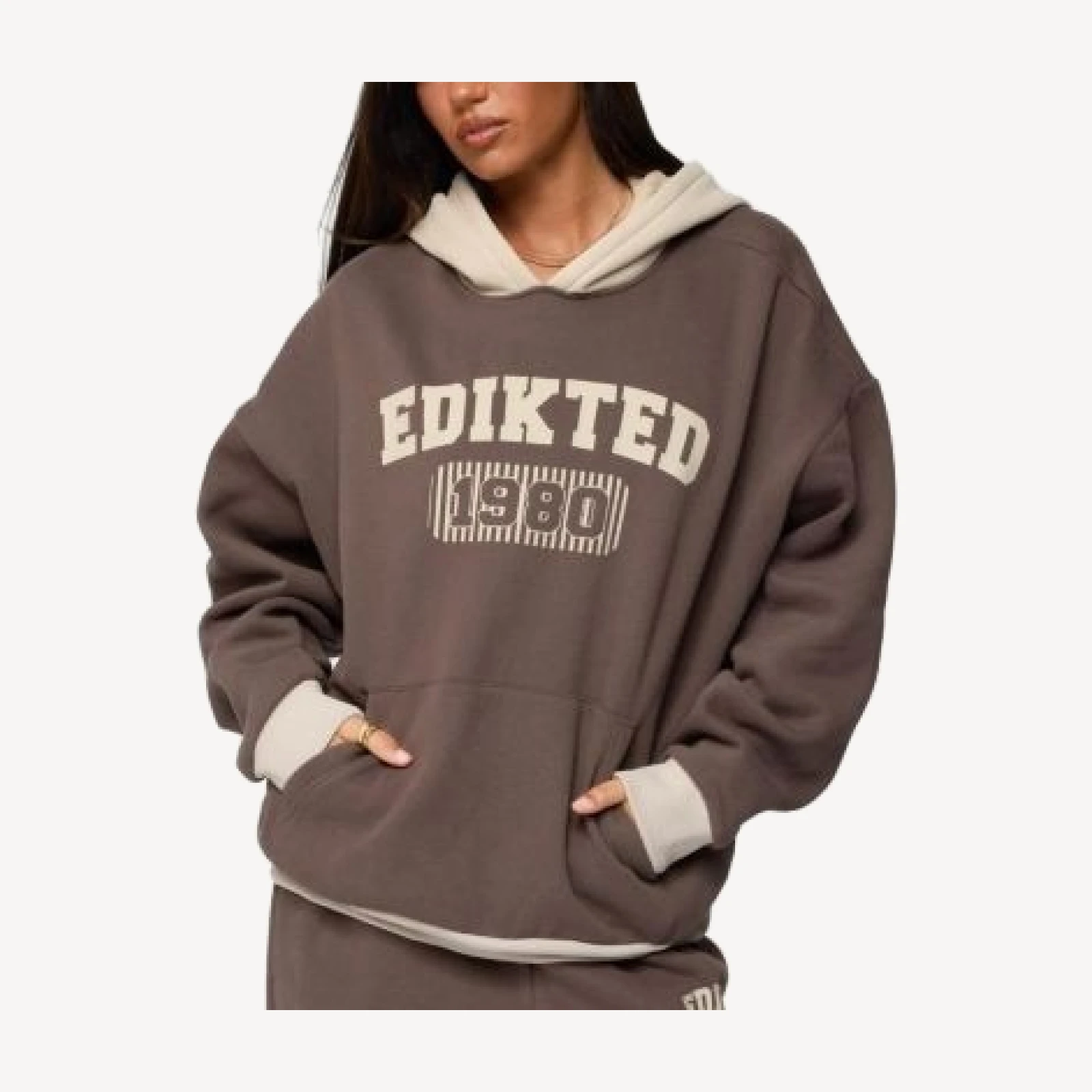 Edikted Edikted 1980 Oversized Hoodie