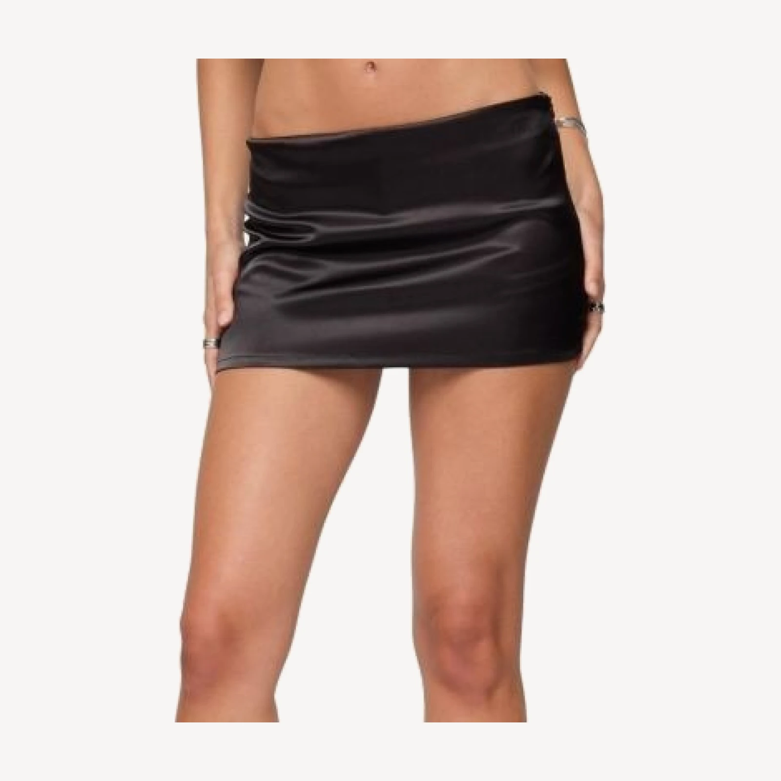 Edikted Marinda Satin Effect Mini Skort