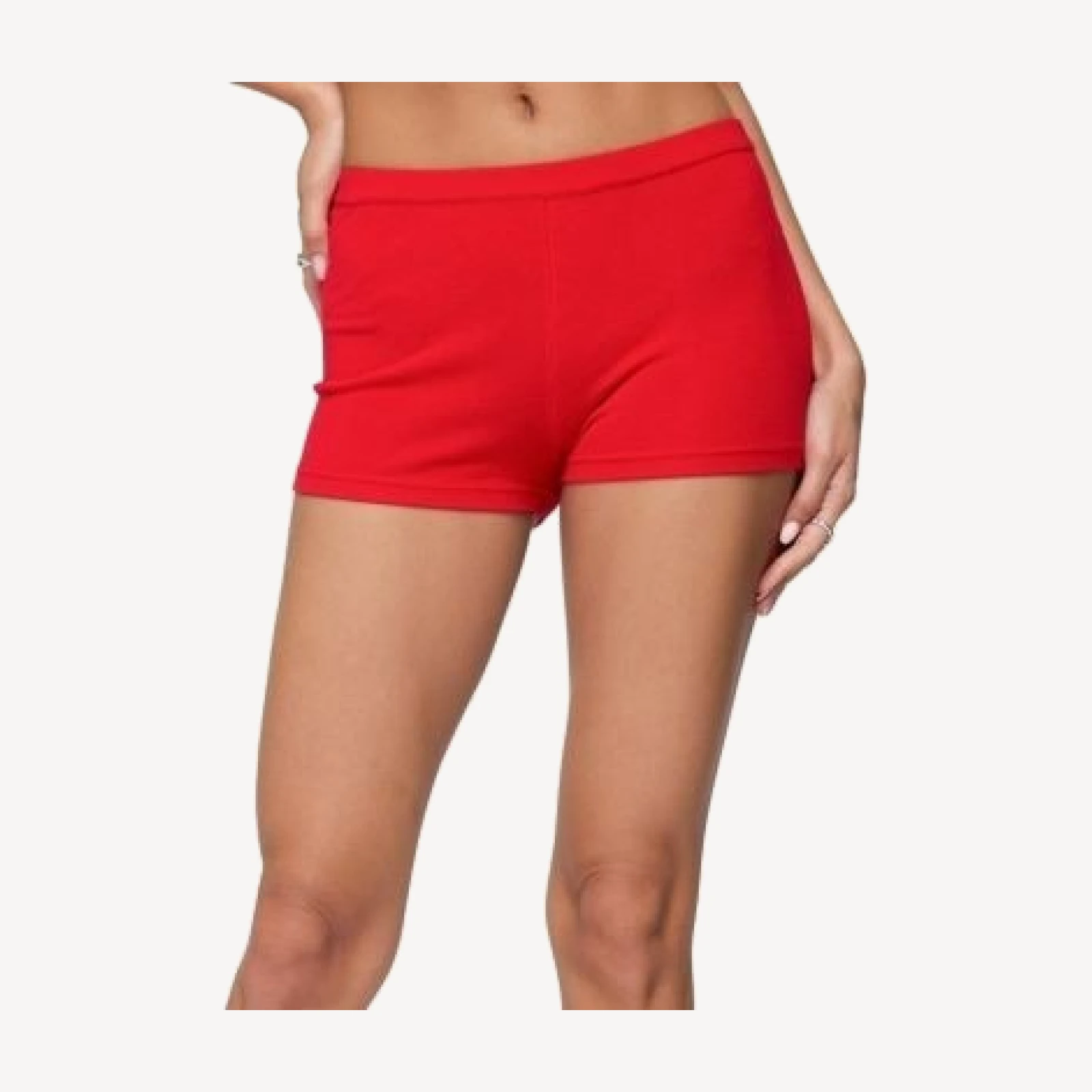 Edikted Maycee Knit Micro Shorts
