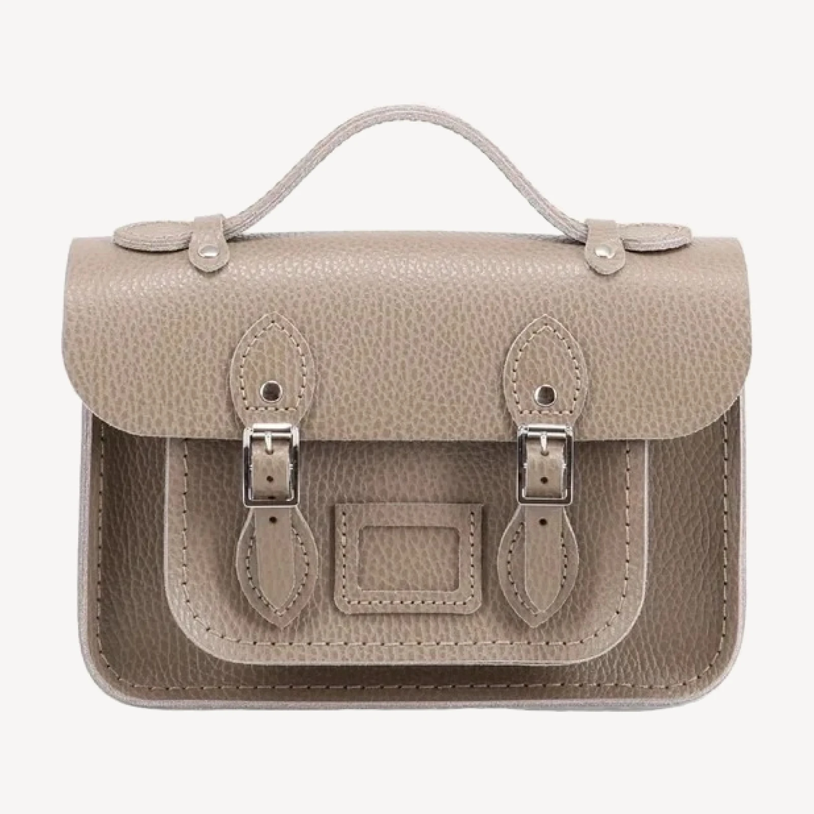 The Mini Satchel - Taupe Celtic