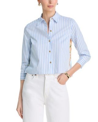L'Agence Fawn Scarf Back Blouse