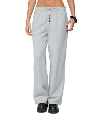 Edikted Lorelle Wide Leg Sweatpants
