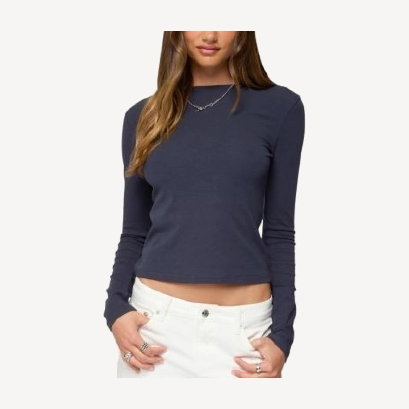 Edikted Kiyan Long Sleeve T Shirt