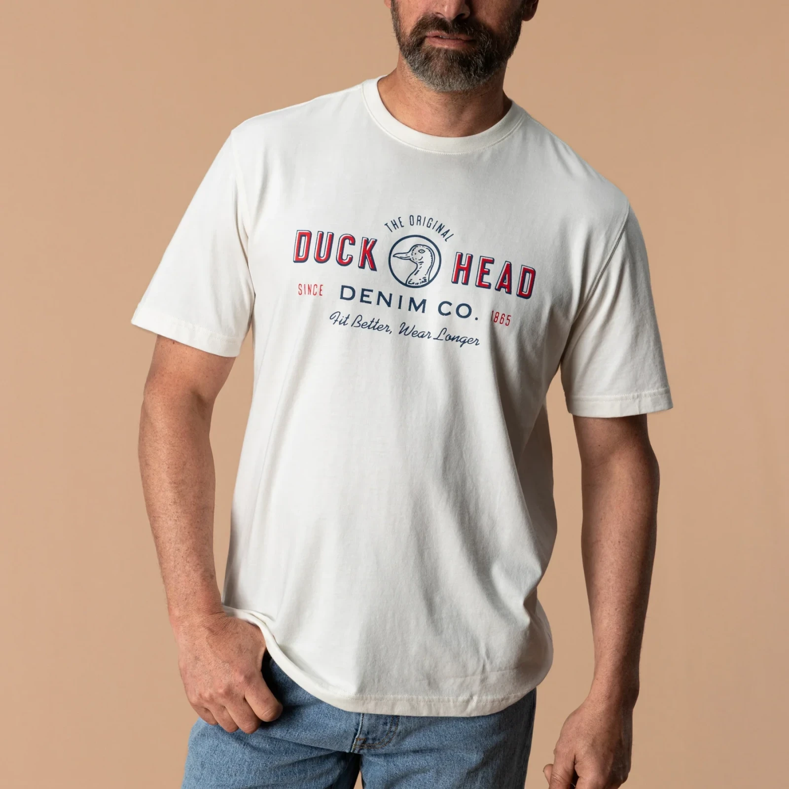 Duck Head Denim Co.T-Shirt - Antique White