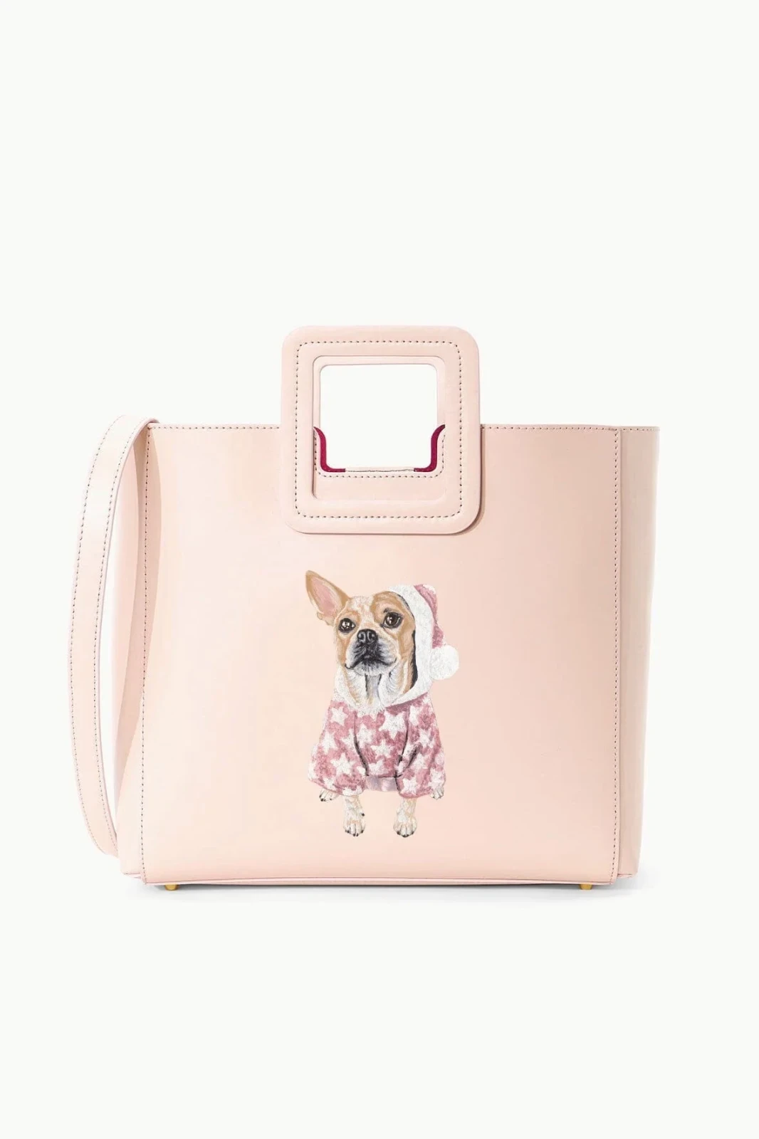 Custom Shirley Leather Bag | Blush
