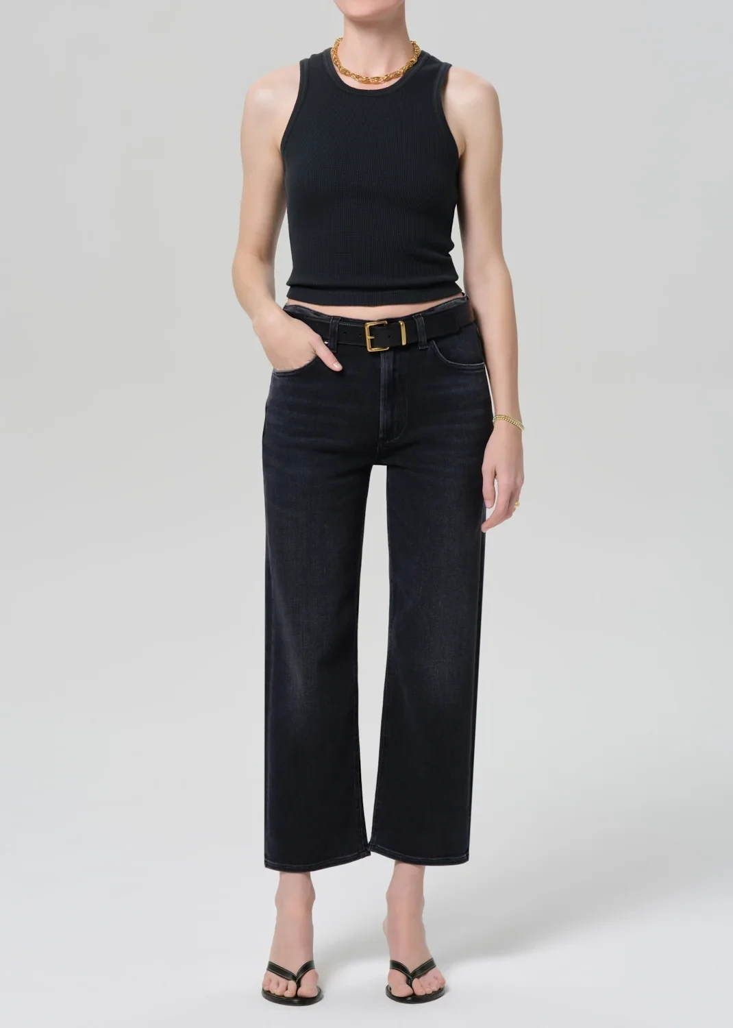 Palma Straight Clean Hem in Medallion