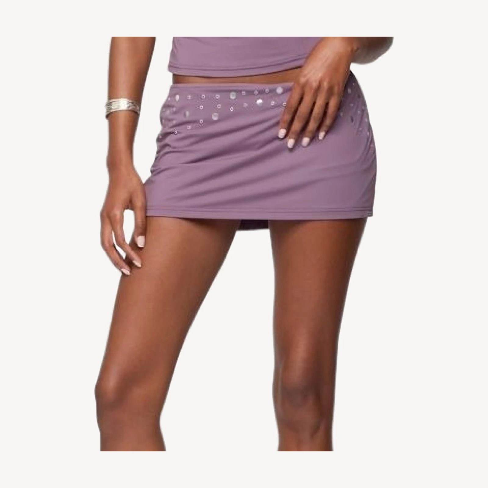 Edikted Luana Studded Mini Skort