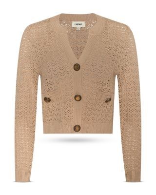 L'Agence Orla V Neck Cardigan