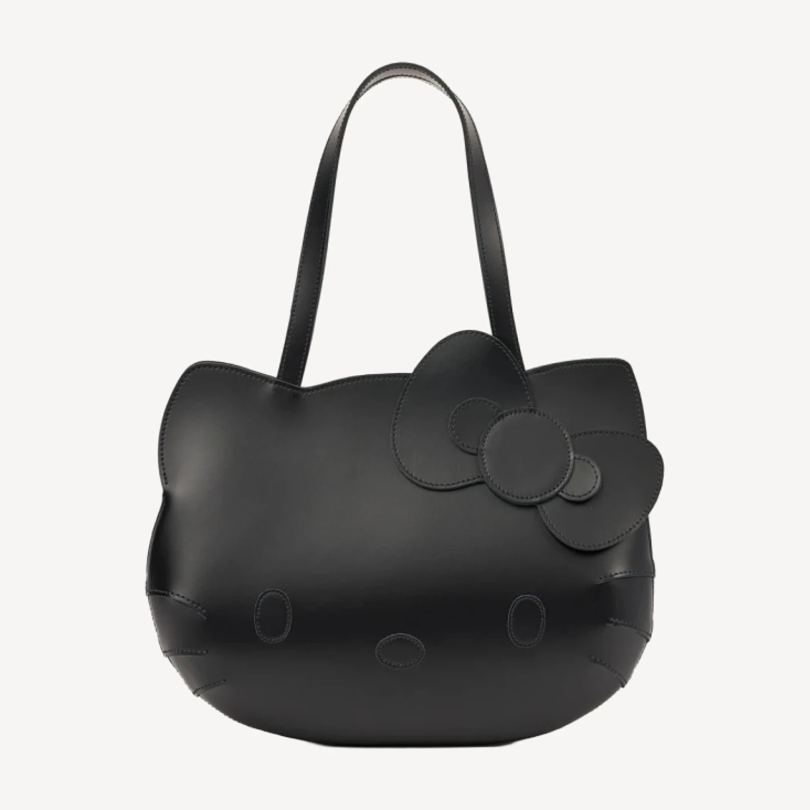 The Hello Kitty Face Tote - Black