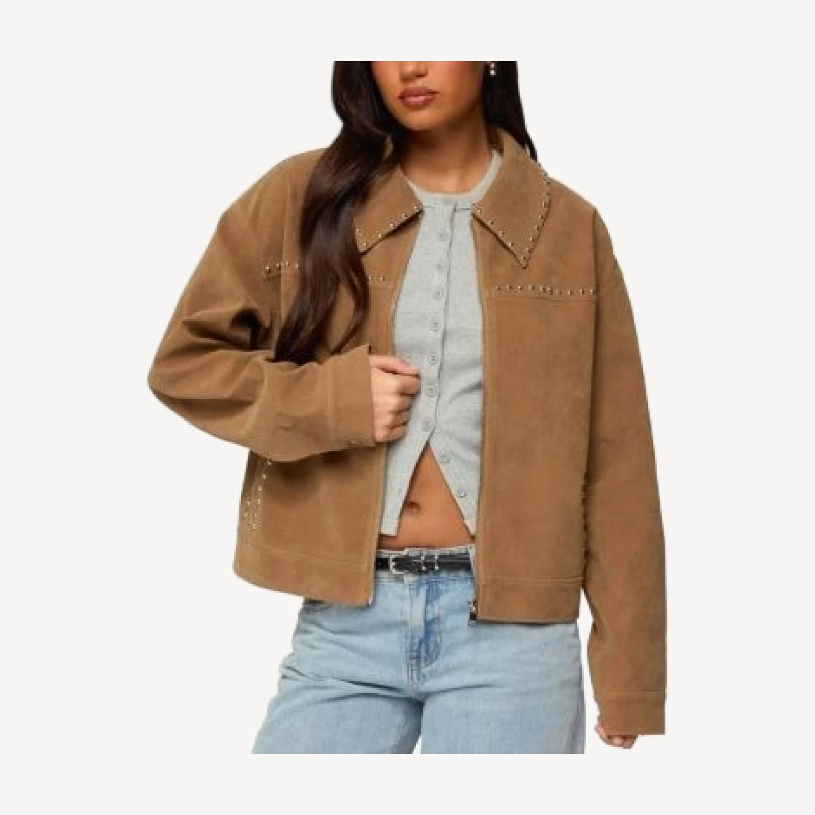 Edikted Memphis Studded Jacket