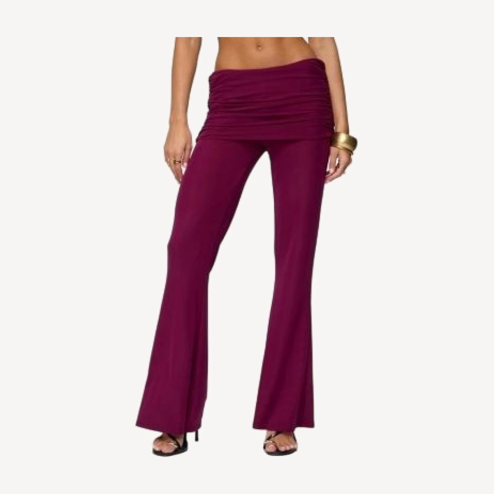 Edikted Halli Foldover Mini Skirt Pants