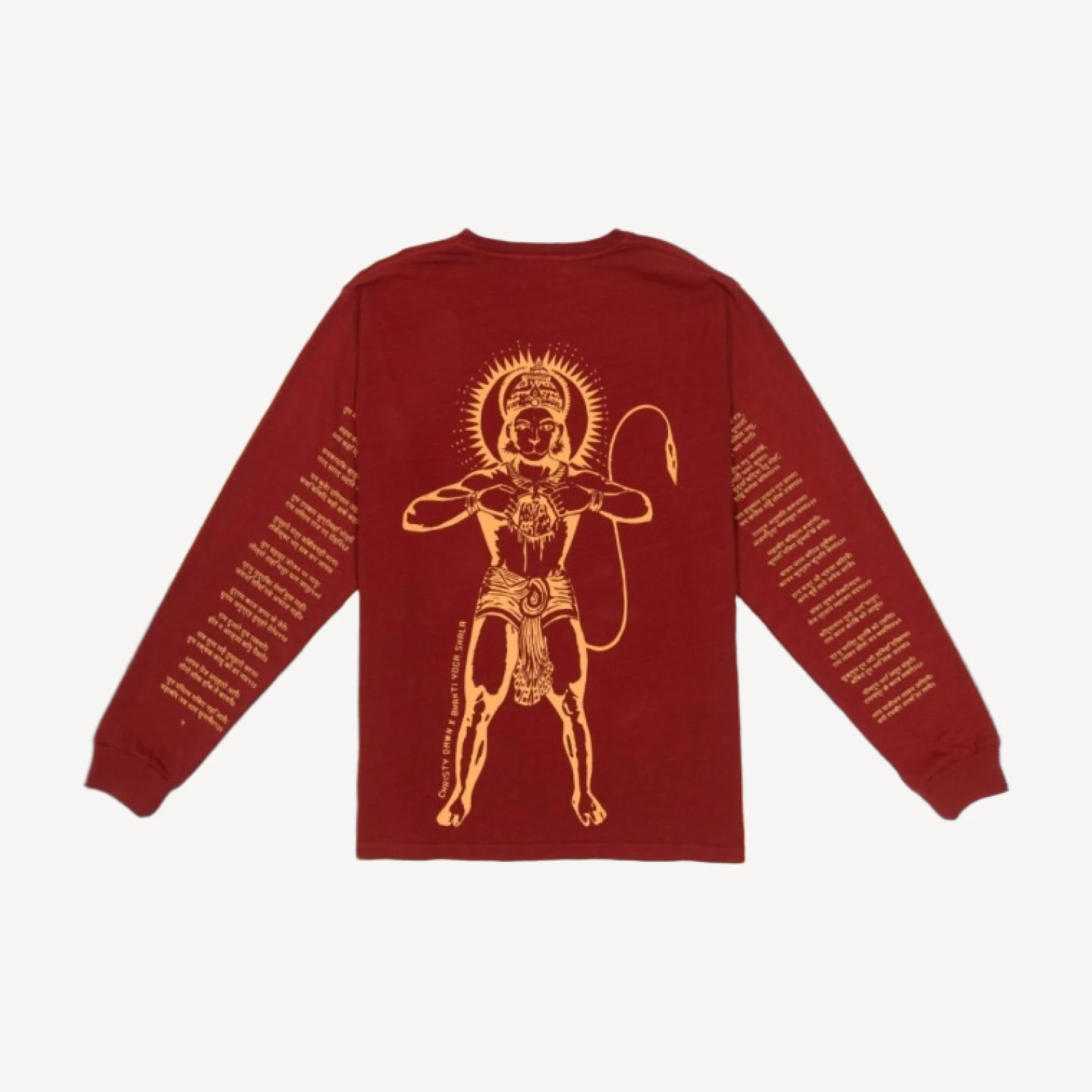 Regenerative Long Sleeve Tee | Hanuman Red